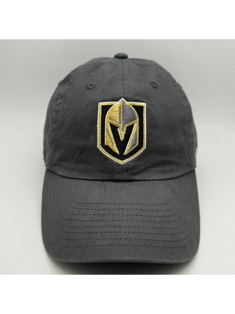 Vegas Golden Knights Hat Cap '47 Brand NHL Adjustable Clean Up OSFA Charcoal